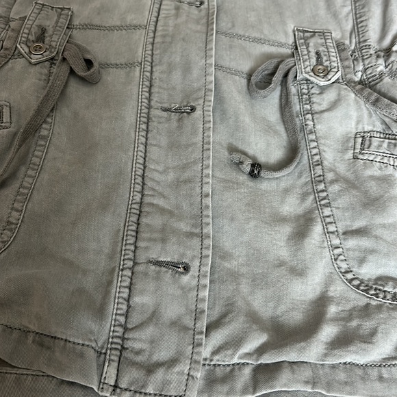 MARRAKECH grey expeditionist jacket from Anthropologie. Anorak utility - Picture 4 of 14